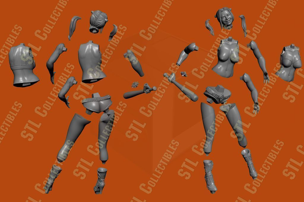 bad Girls 3D print model_17