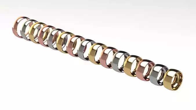 Traditional Wedding Band 8 mm Wide