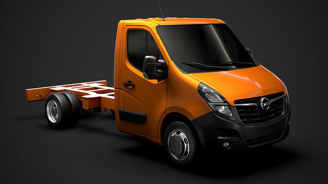 Opel Movano SingleCab DW E20 Chassis 2020 3D model