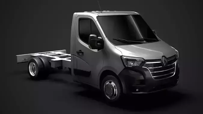 Renault Master SingleCab DW E20 Chassis 2020 3D model