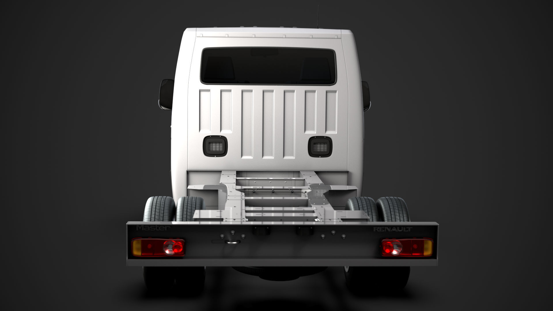 Renault Master SingleCab DW E20 Chassis 2020 3D model_13