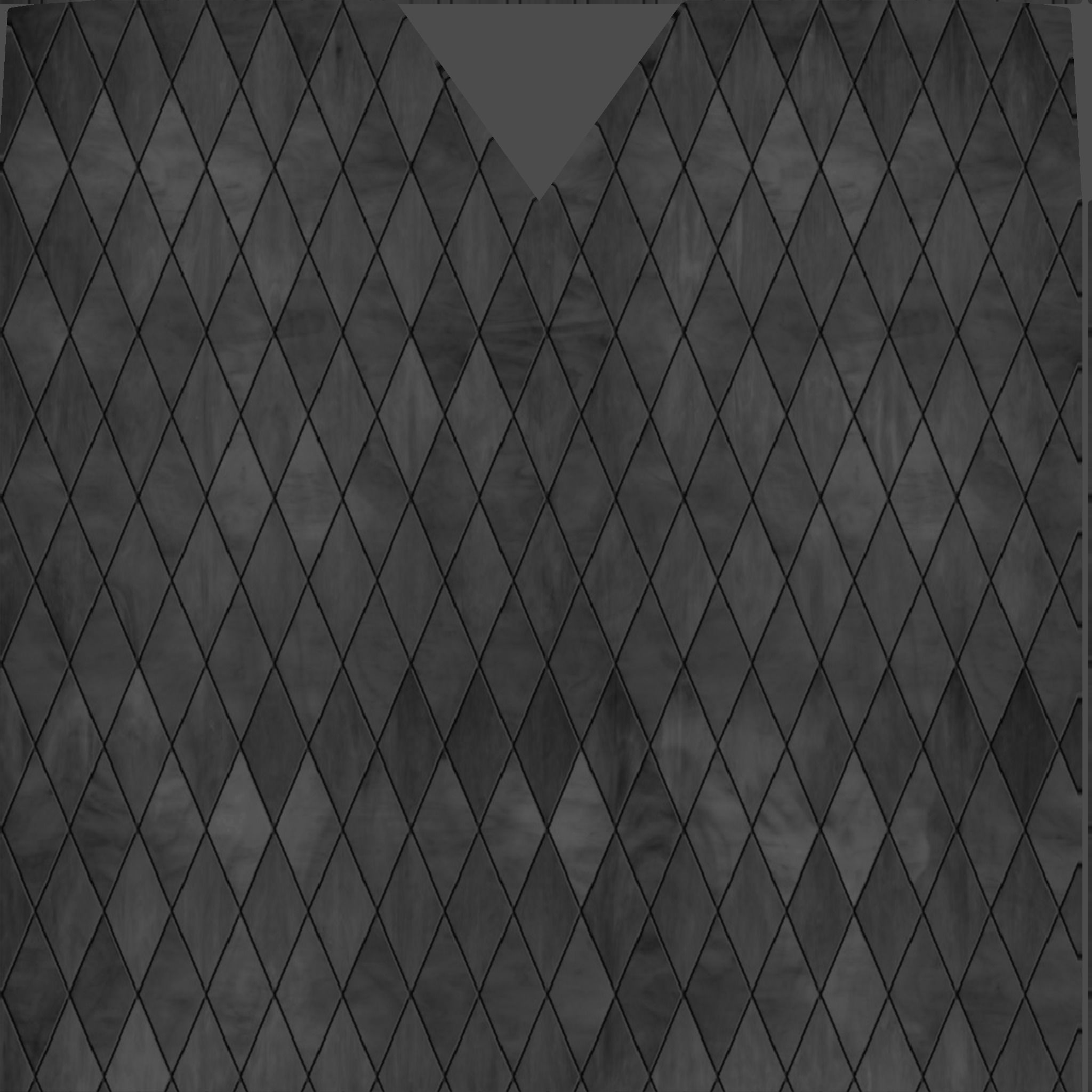 Generic Castle Window Low-poly 3D model_14