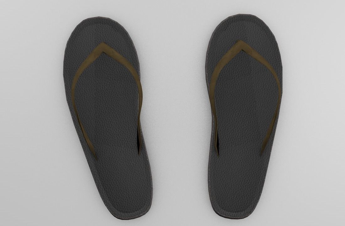 Flip Flops 3D Model 3D model_1
