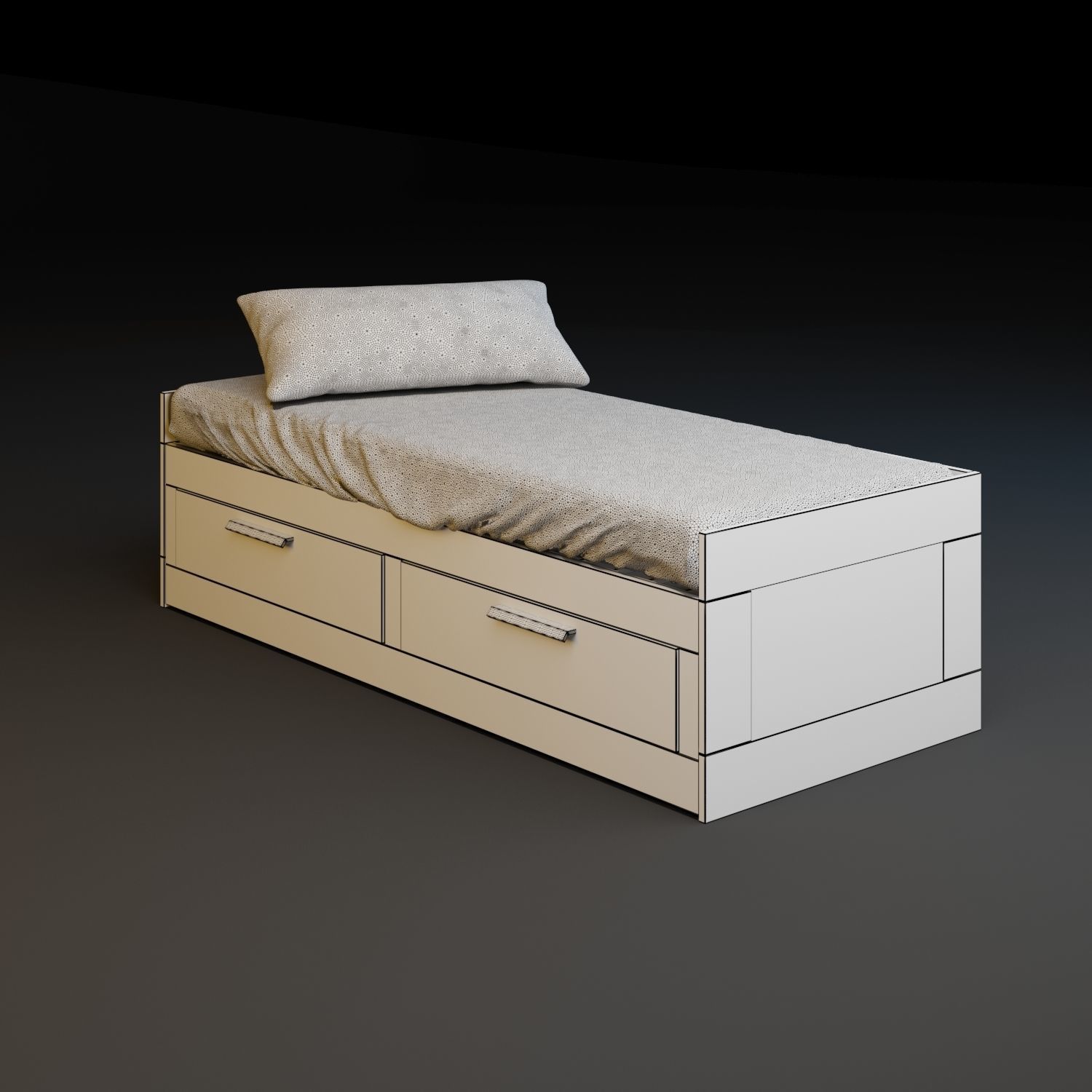 Camas - Beds 3D Model Collection_9