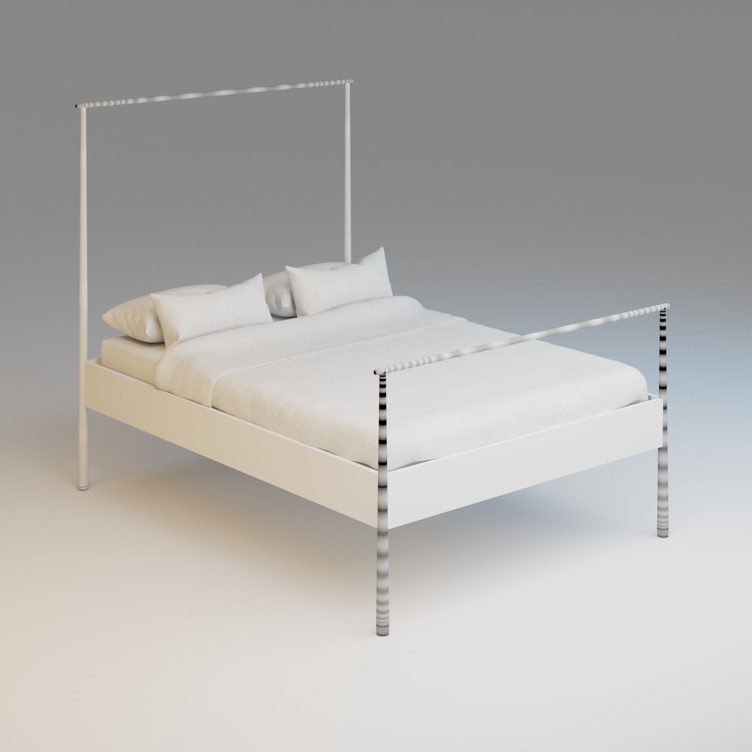 Camas - Beds 3D Model Collection_21