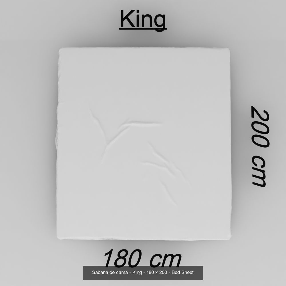BED SHEETS Pack - SABANAS DE CAMAS Pack 3D Model Collection_5