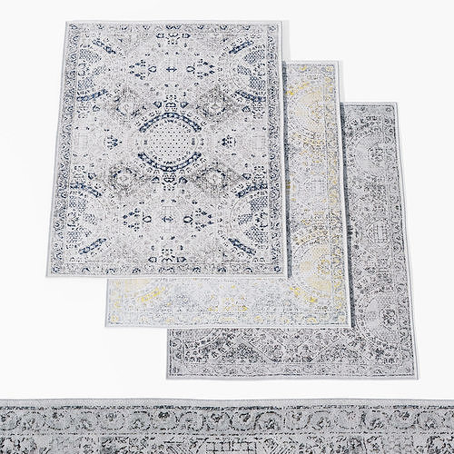  Floor carpet 3 3D model