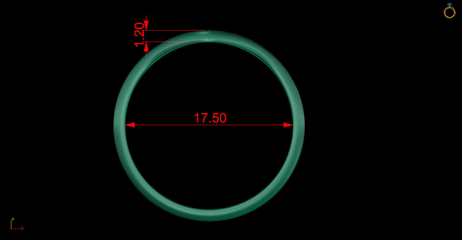 Ring 87 3D print model_7