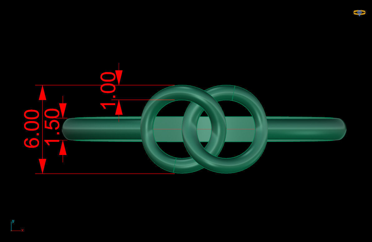 Ring 88 3D print model_6