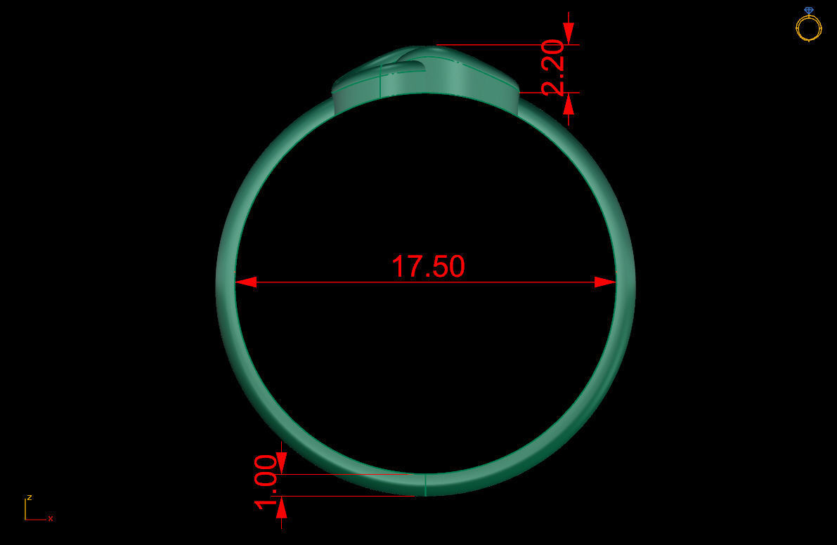 Ring 88 3D print model_7