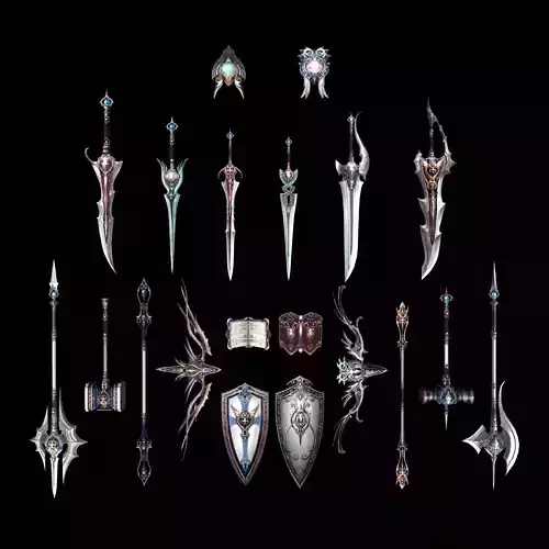 ancient weapons set- arms 20