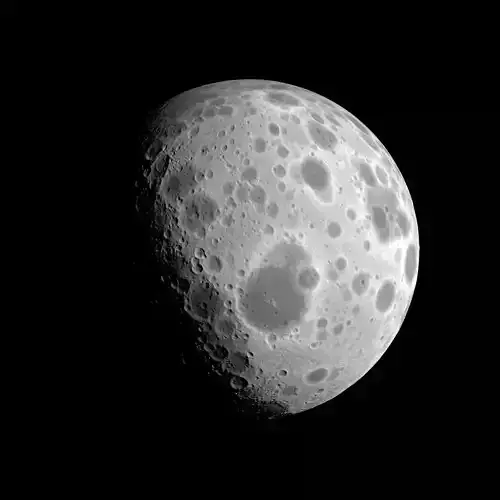 Dwarf Planet or Moon - Alien Planet 8K Low-poly 3D model