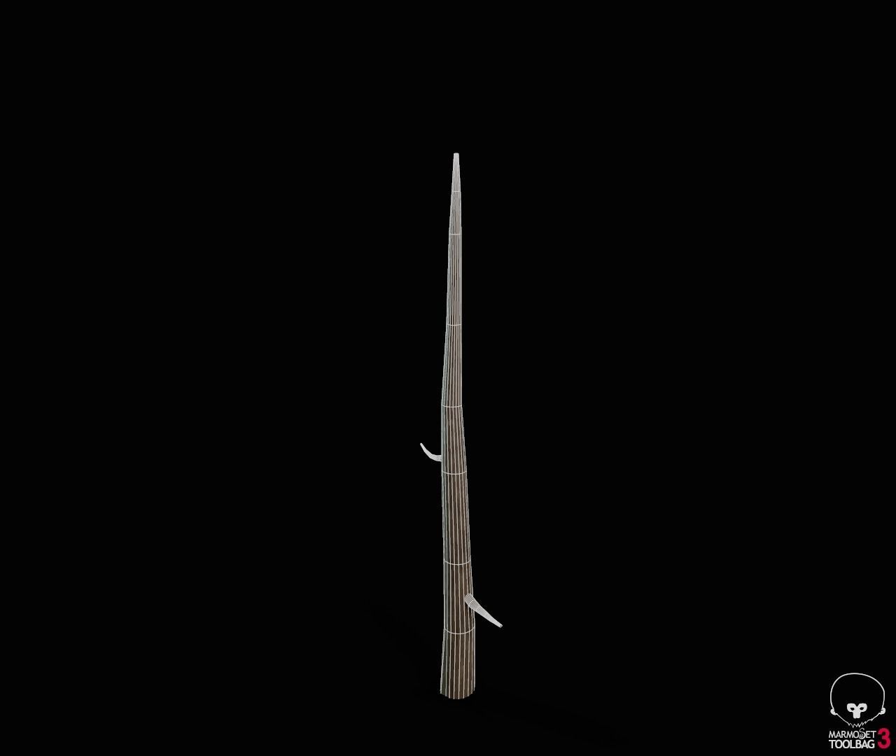 Stylized PBR Trees Low-poly 3D model_54