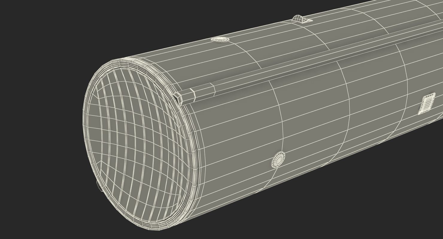 Falcon 9 First Stage with Landing Legs 3D model_18