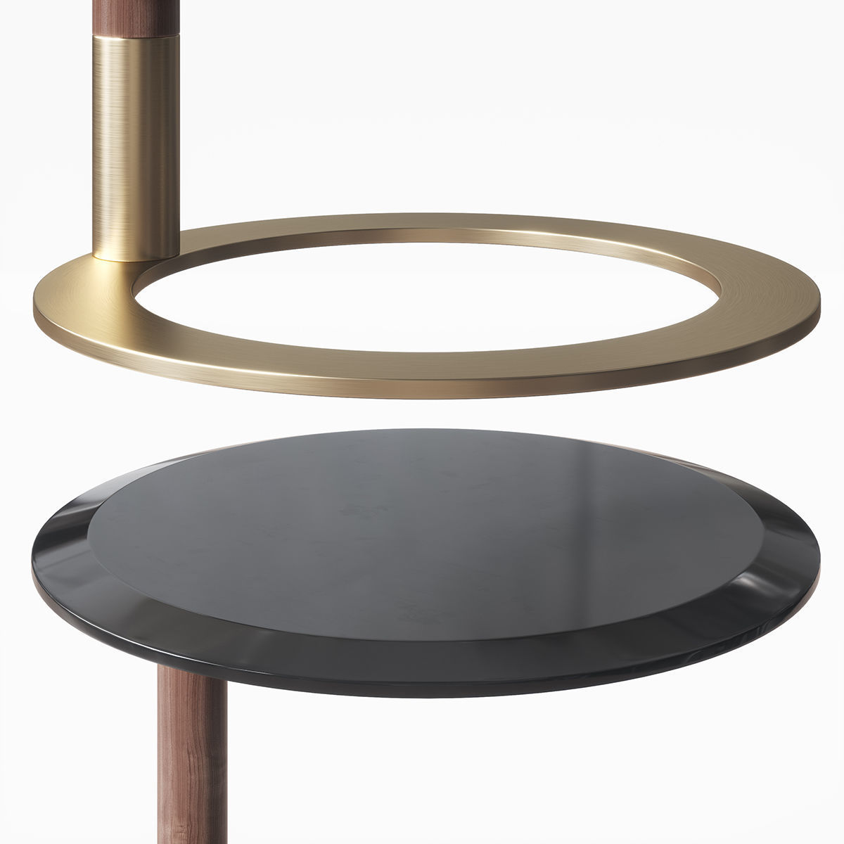 Jok porada side table 3D model_2