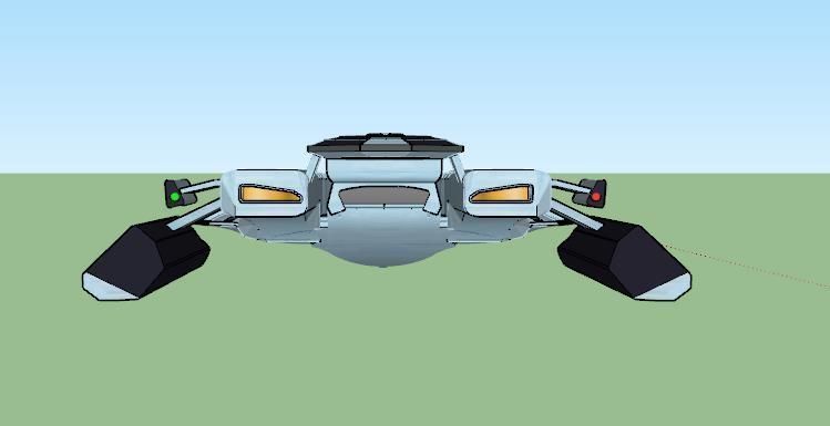 USS Armitage Refit 3D print model_2