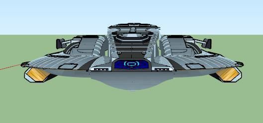 USS Armitage Refit 3D print model_4