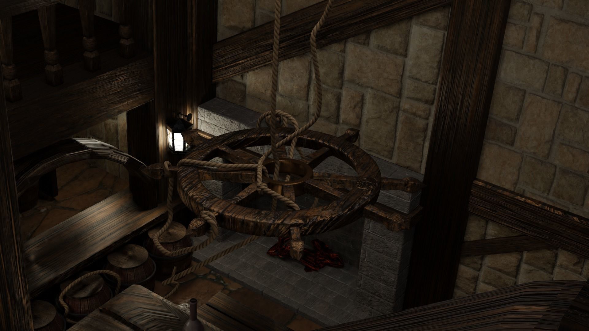 Bar Interior 3D Model 3D model_3