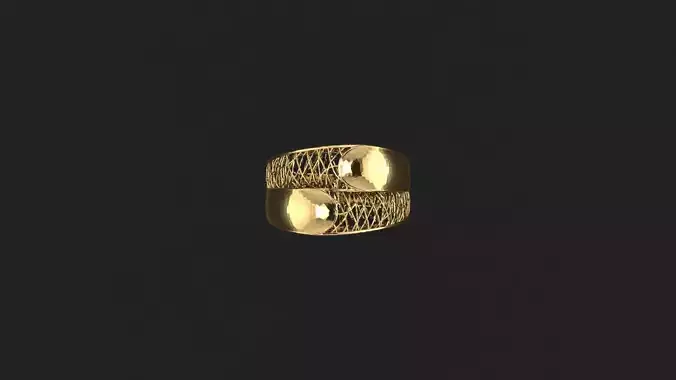 AR-TRK-Z056 gold ring