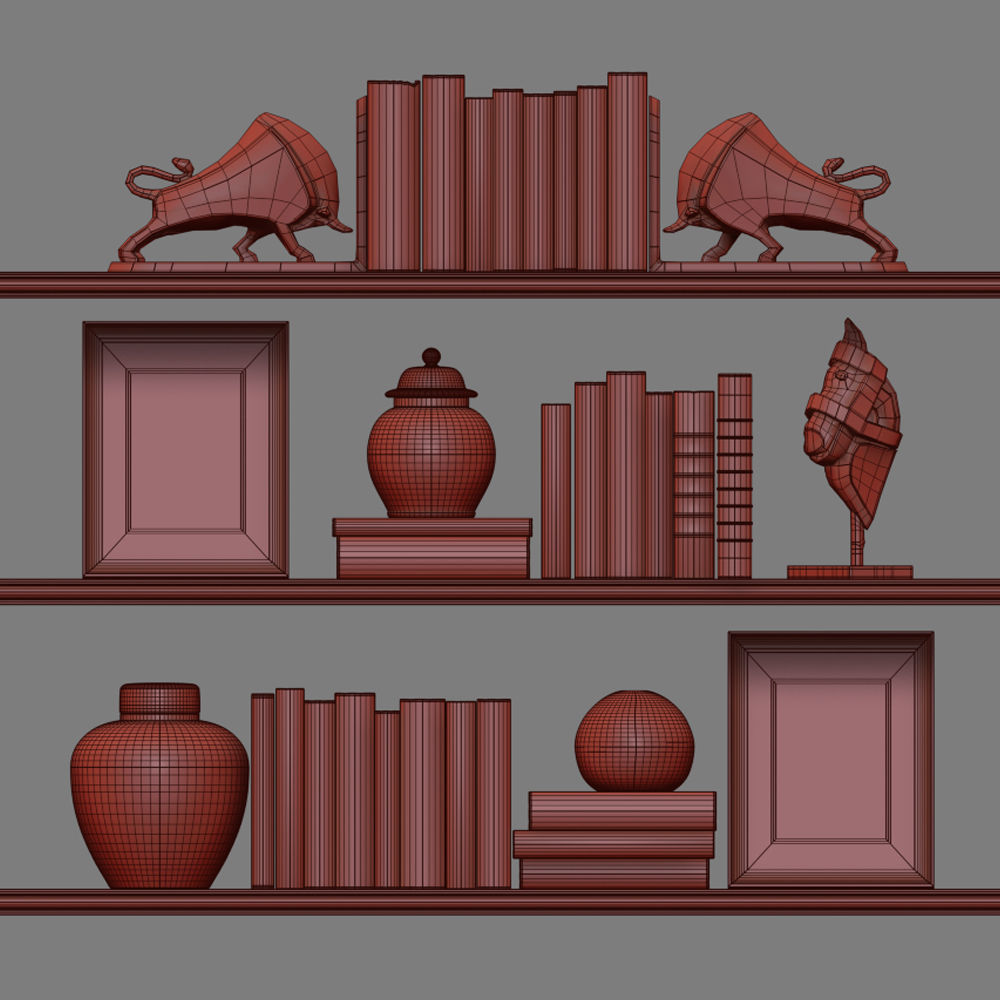 Decor Set 82 3D model_4