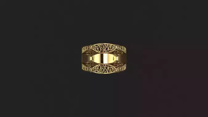 AR-TRK-Z057 gold ring