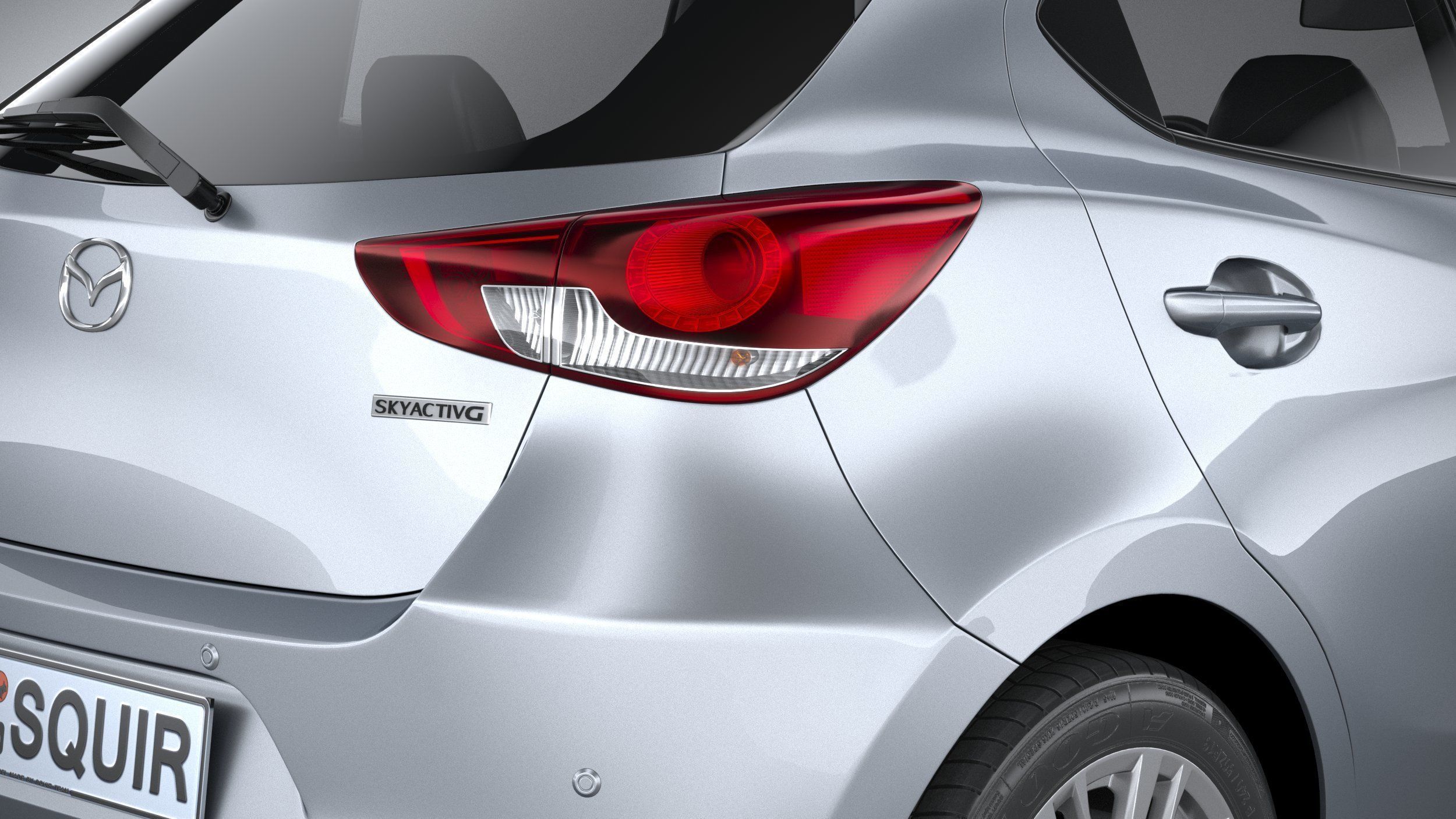 Mazda 2 2020 3D model_18