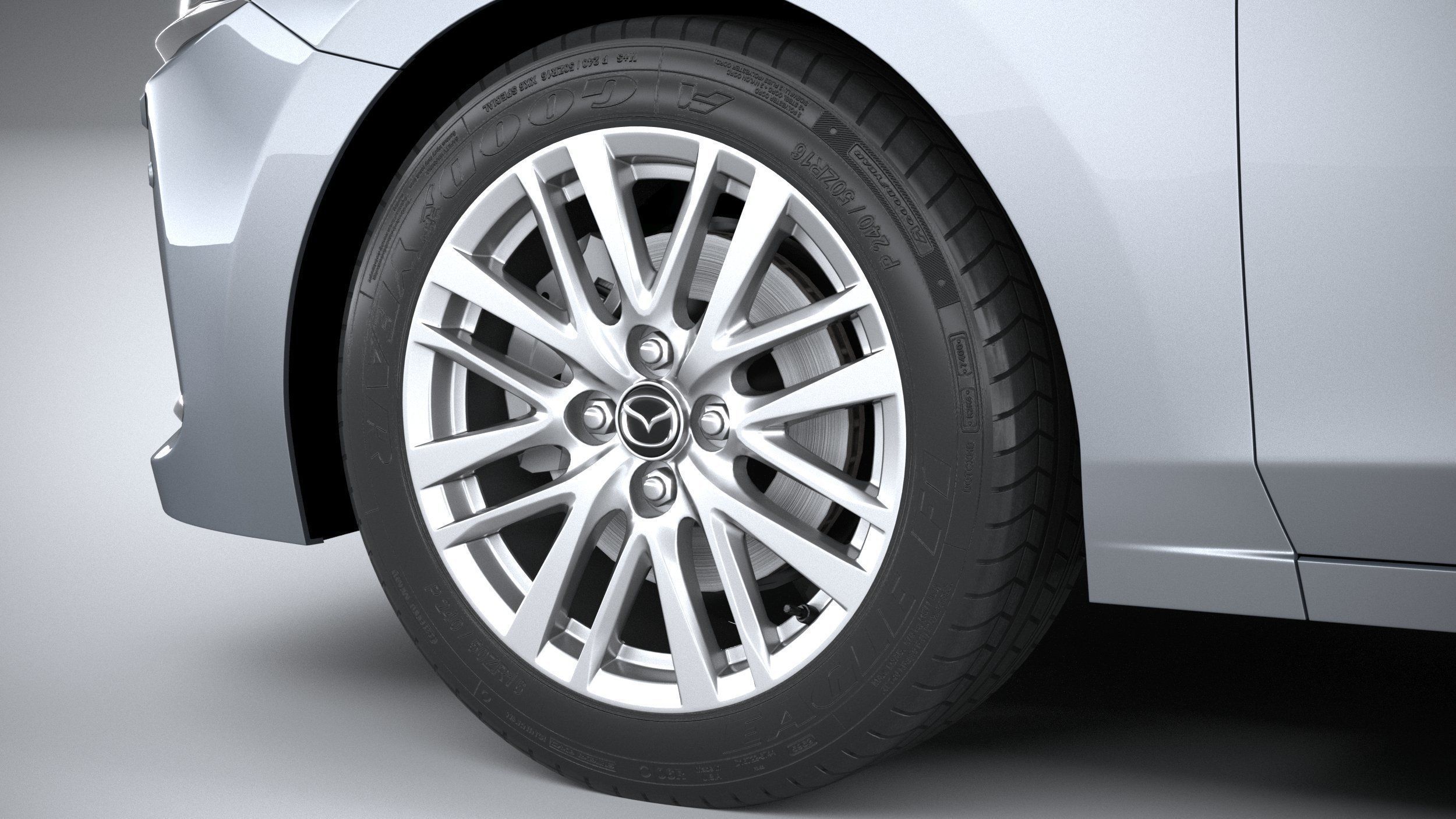 Mazda 2 2020 3D model_16