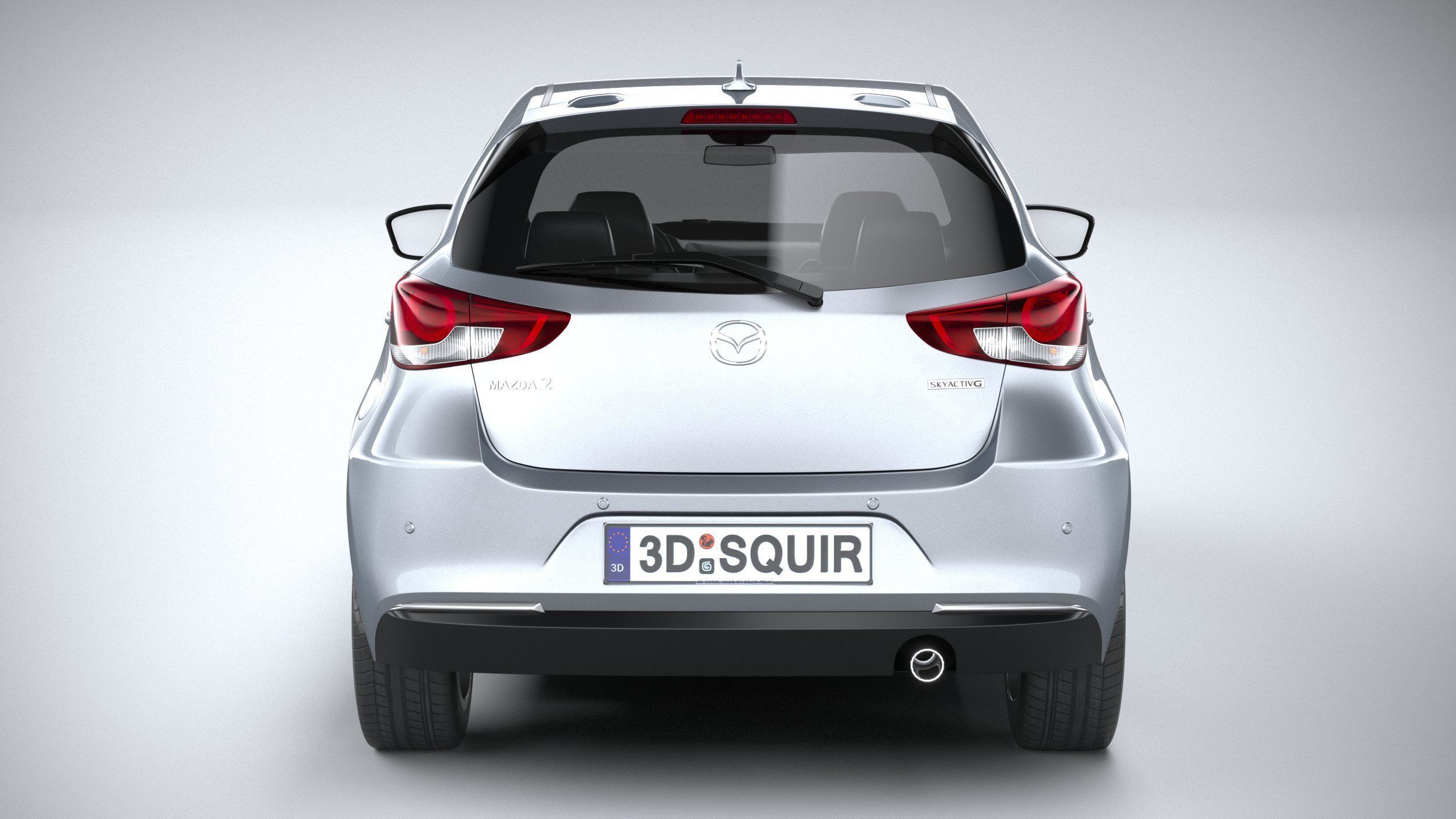 Mazda 2 2020 3D model_4
