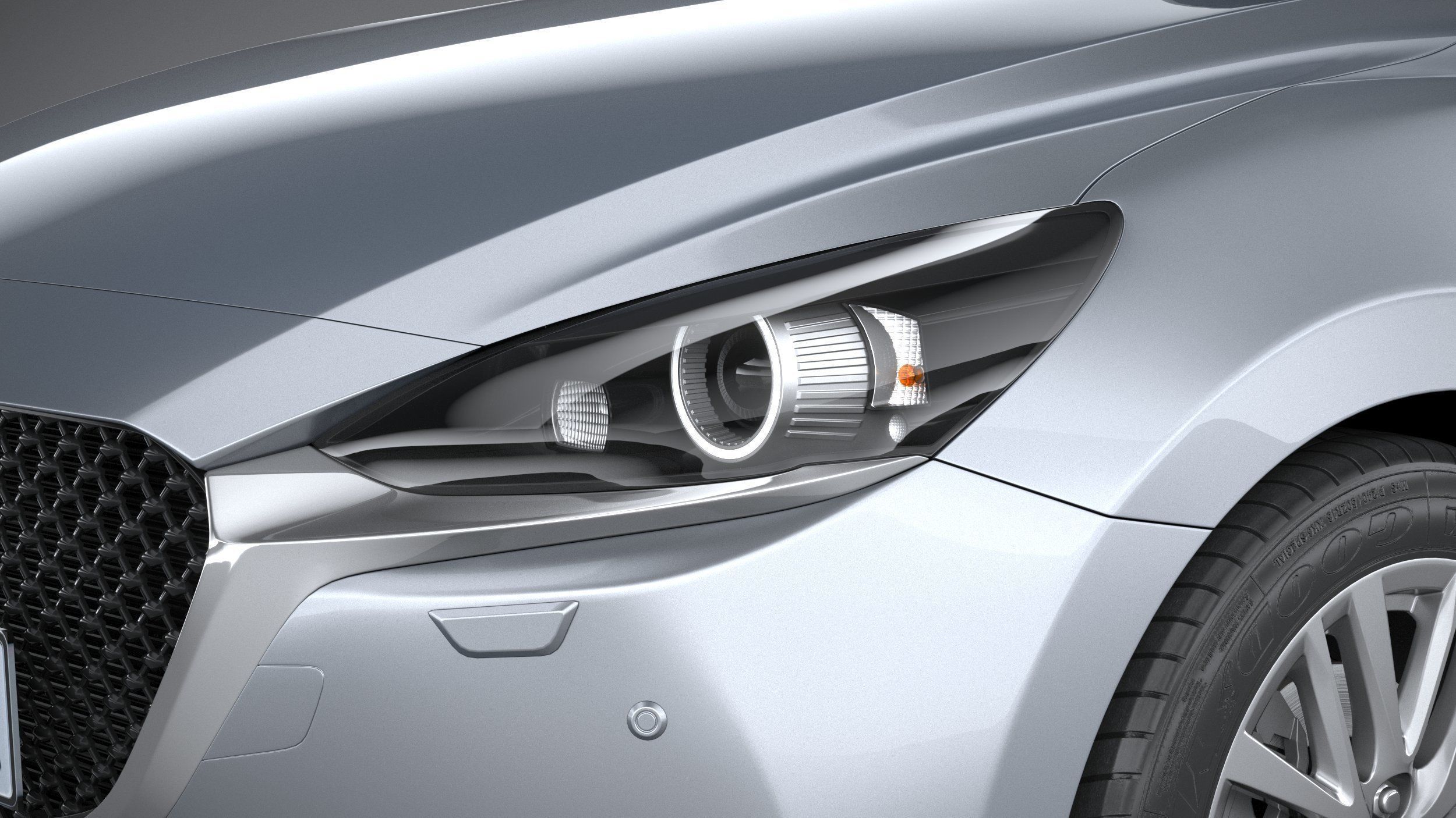 Mazda 2 2020 3D model_14