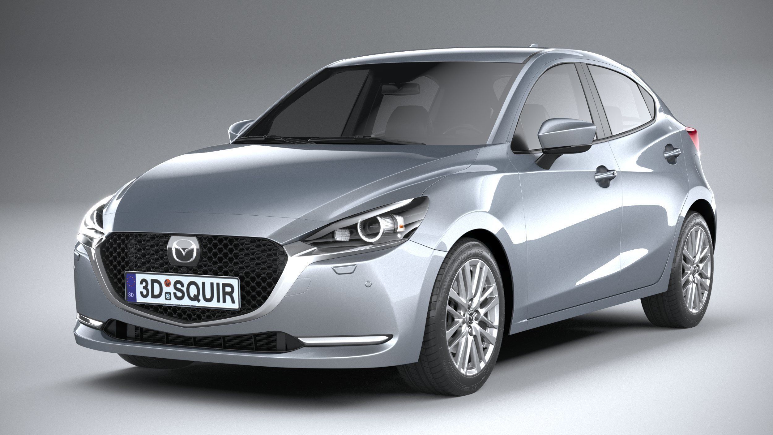 Mazda 2 2020 3D model_2