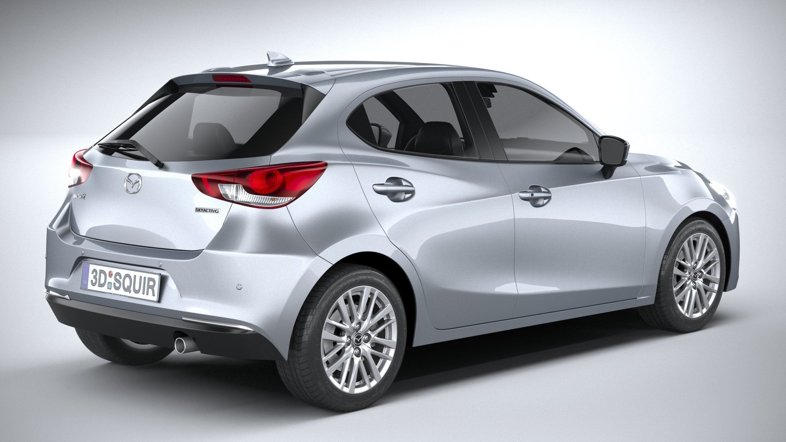 Mazda 2 2020 3D model_17