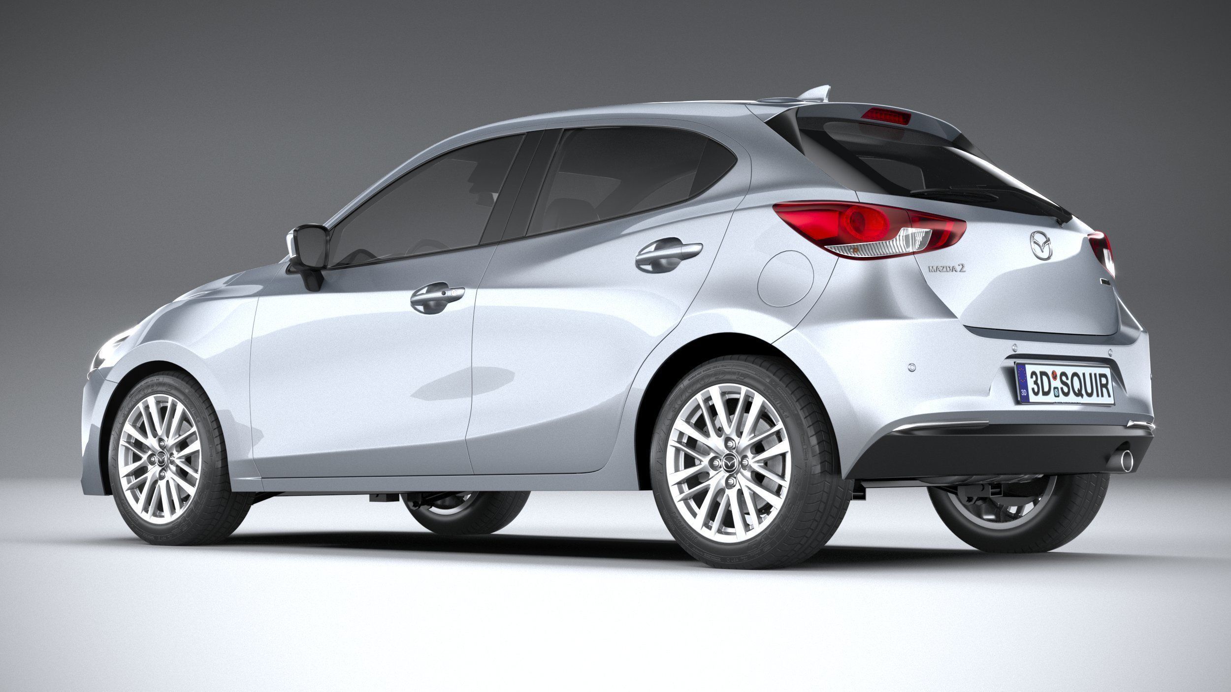 Mazda 2 2020 3D model_5