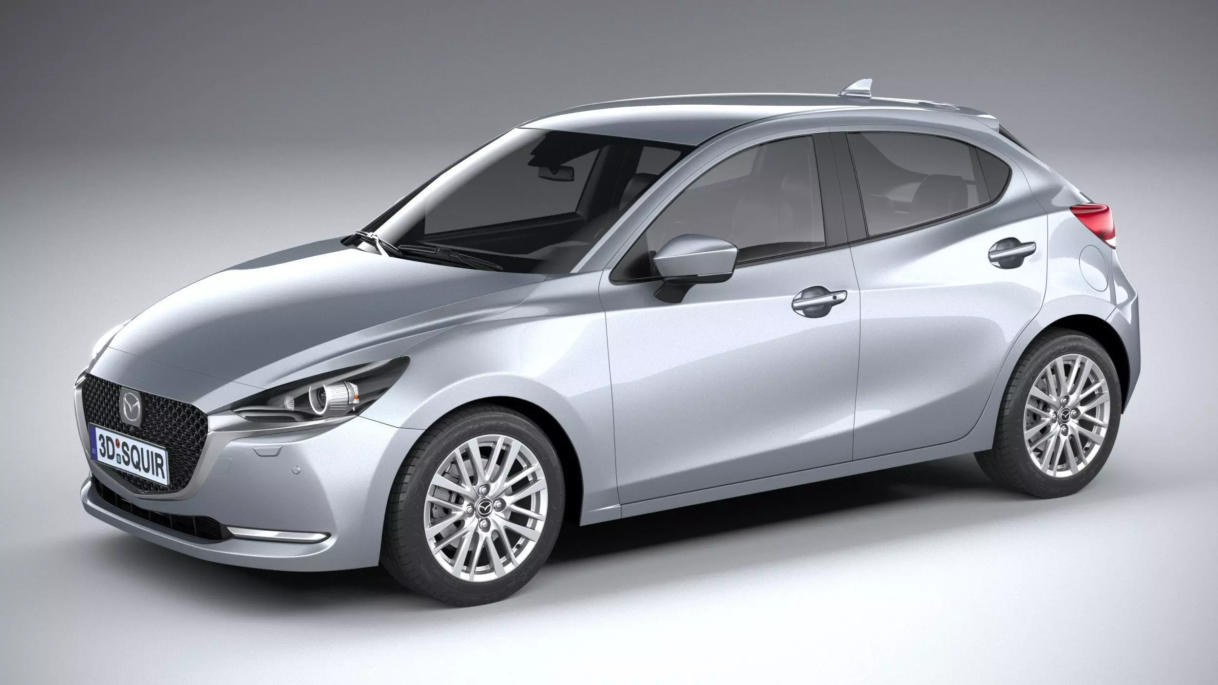 Mazda 2 2020 3D model_0
