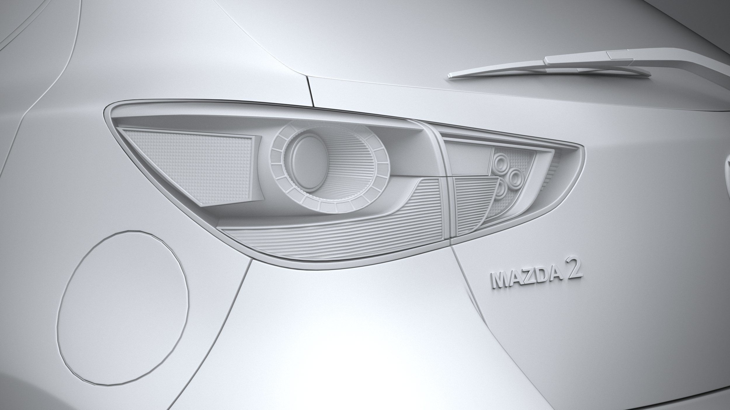 Mazda 2 2020 3D model_24