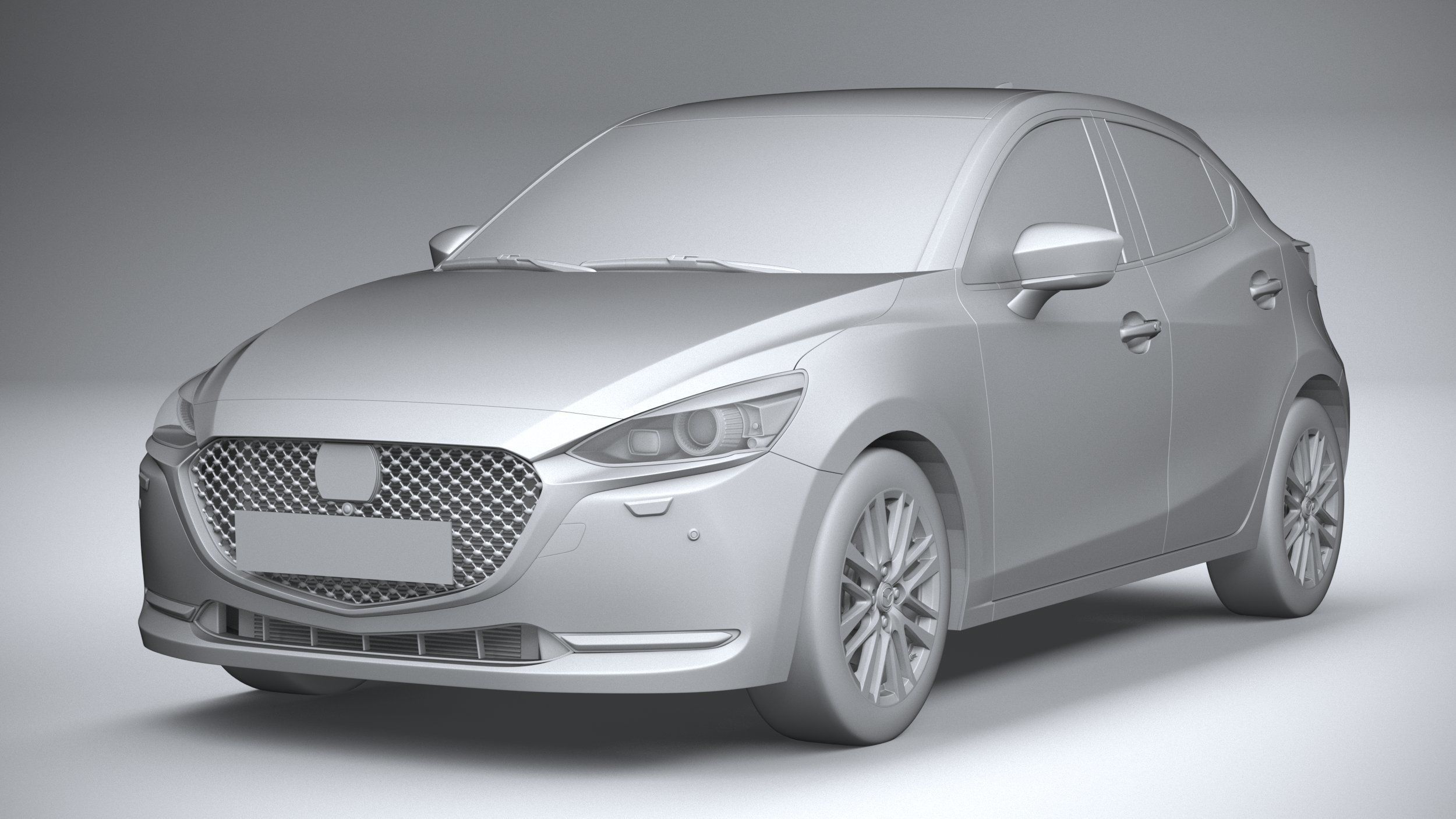 Mazda 2 2020 3D model_20