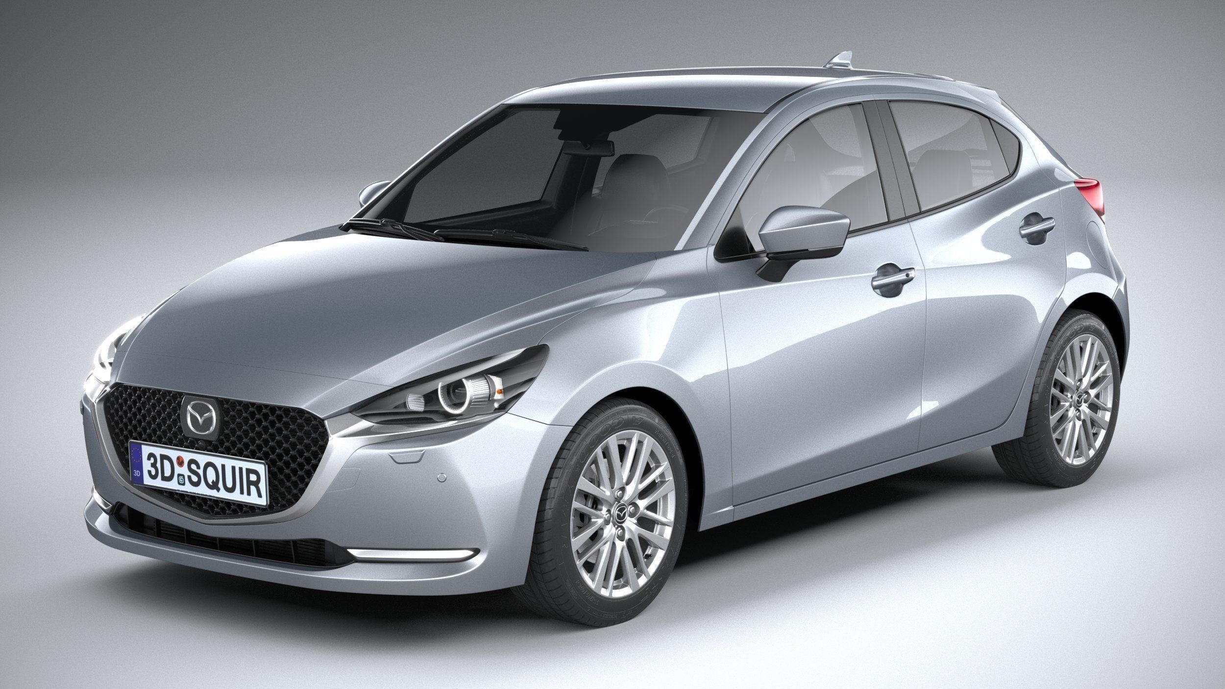 Mazda 2 2020 3D model_1