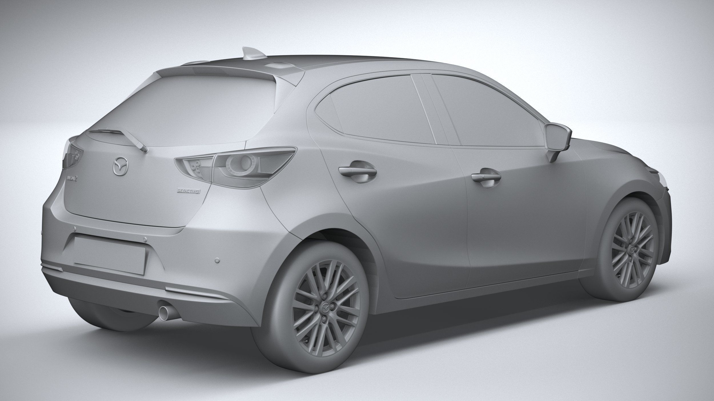 Mazda 2 2020 3D model_25