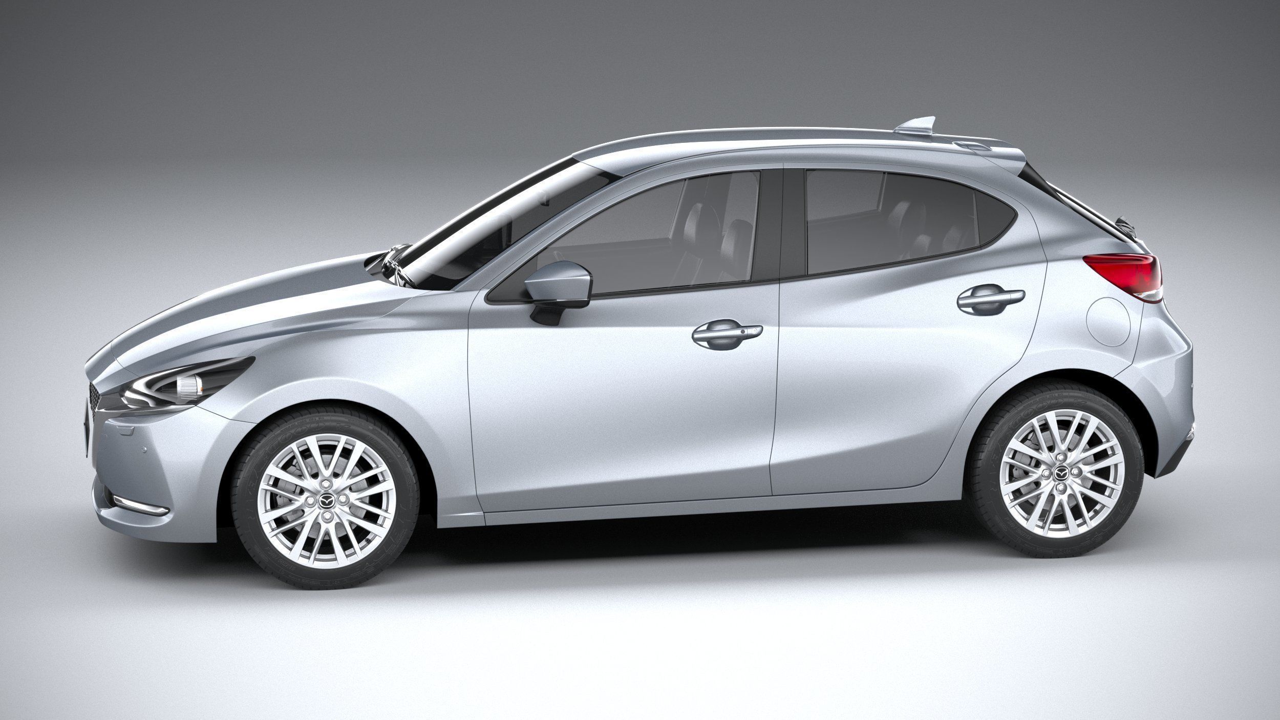 Mazda 2 2020 3D model_8