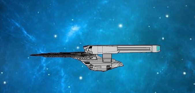 USS Vengeance Class non canon Refit 3D print model