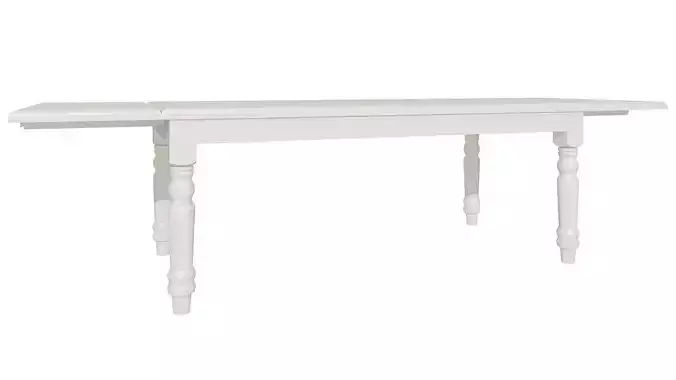 Modern white table 114