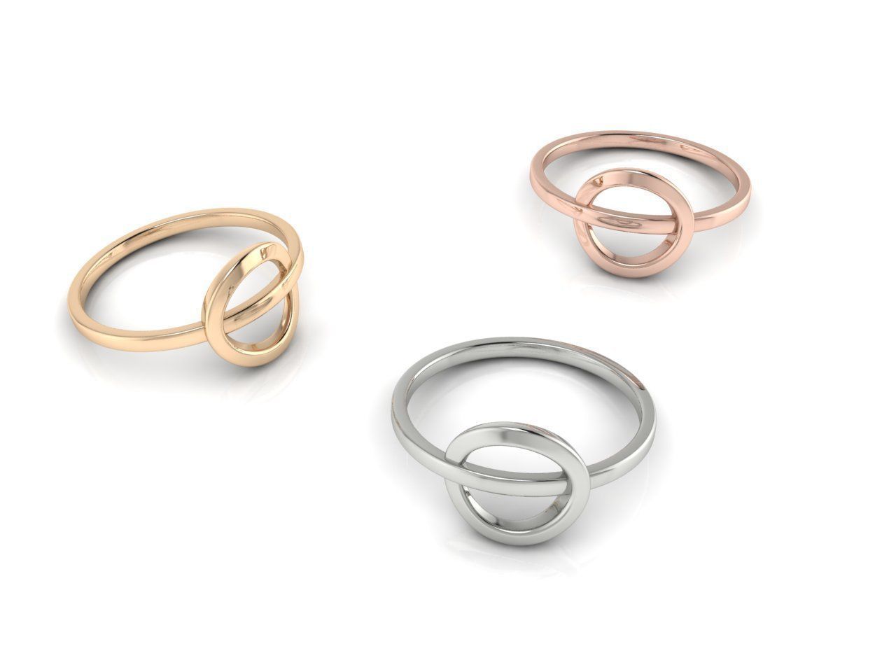 Ring 90 3D print model_5