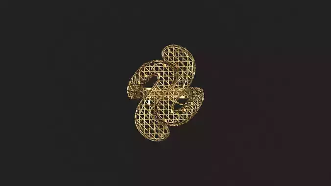 AR-TRK-Z071 gold ring