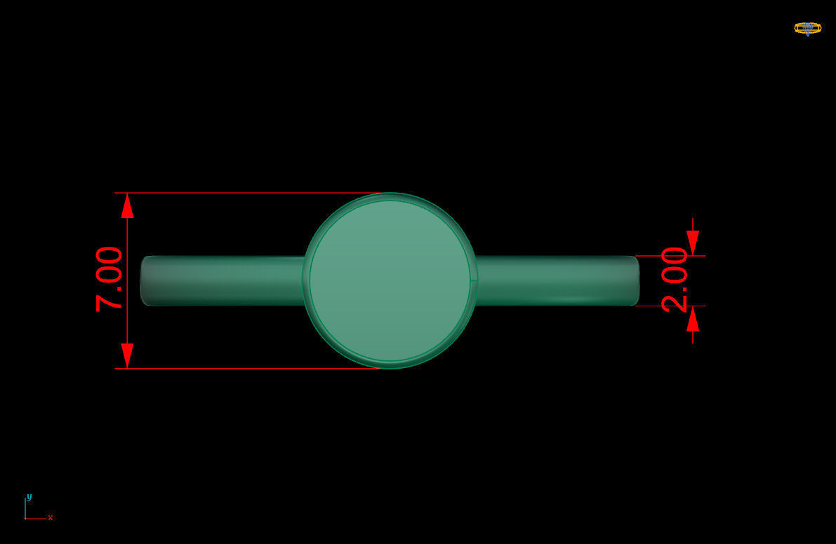 Ring 91 3D print model_6