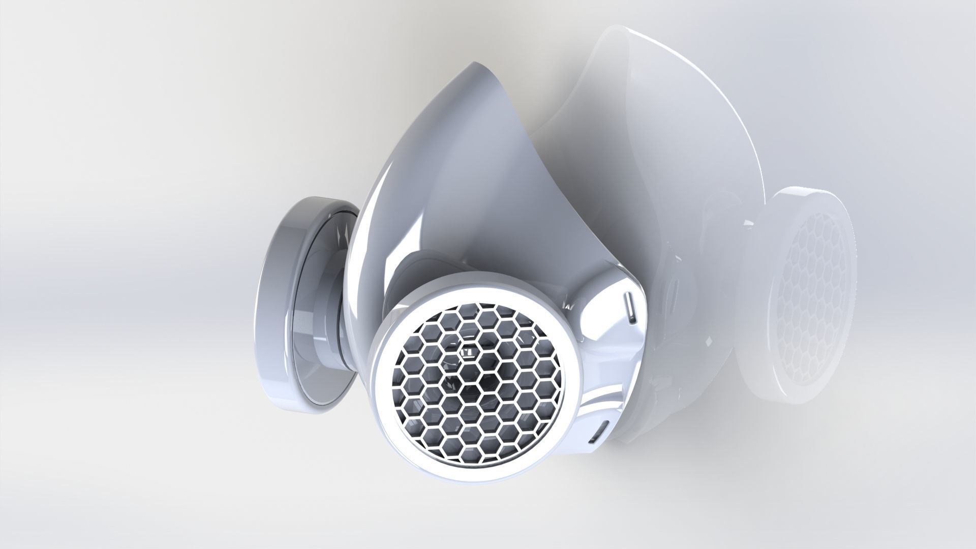 COVID-19 Emergency mask 3D print model_0