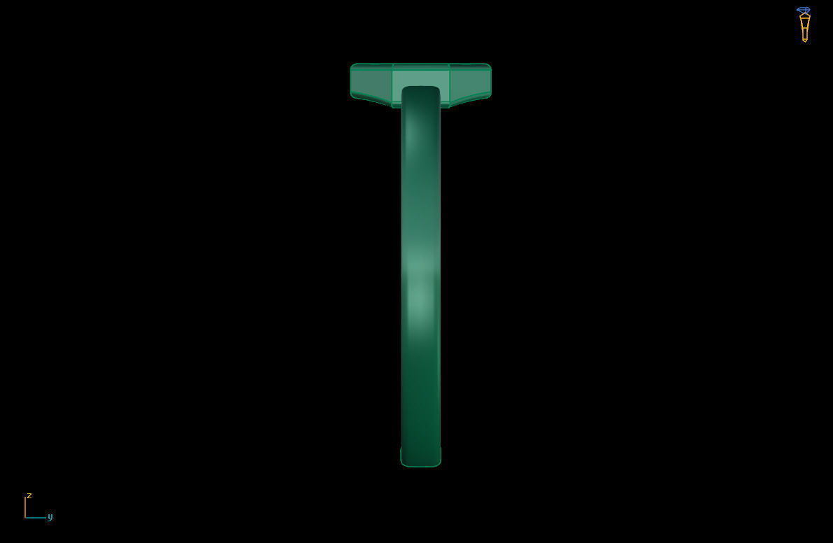 Ring 93 3D print model_7