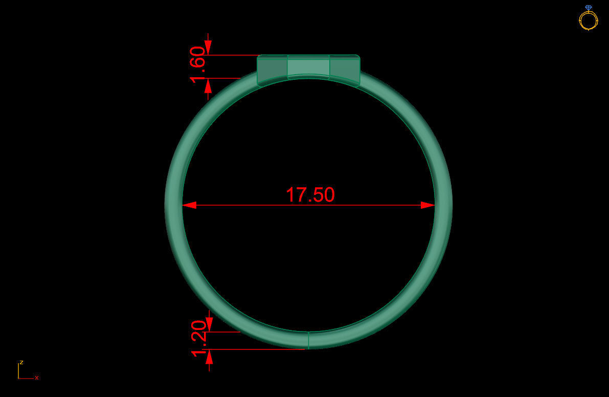 Ring 93 3D print model_9