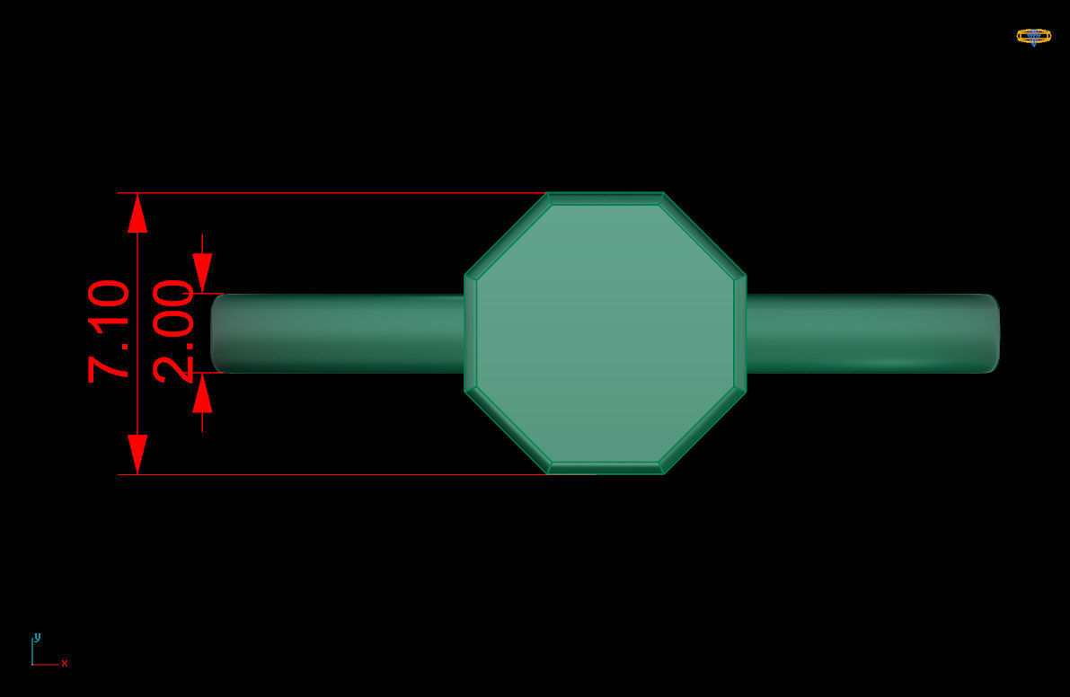 Ring 93 3D print model_6
