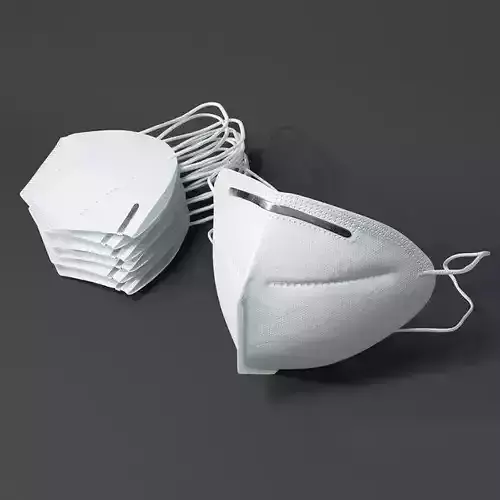 Medical face mask  3D model