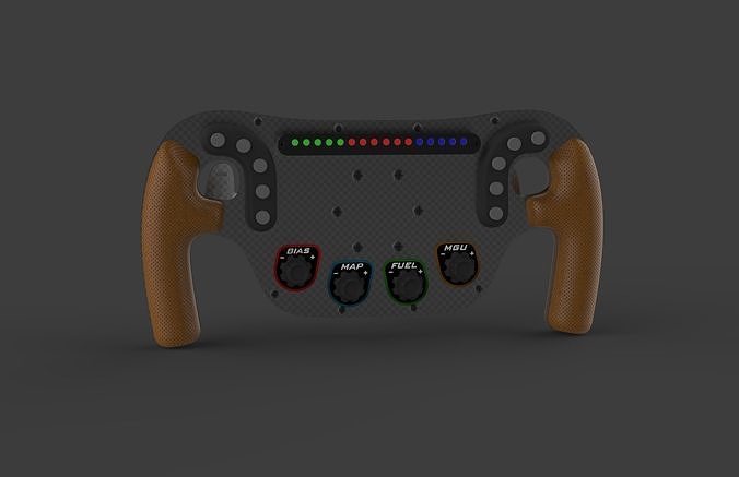 F1 steering wheel  3D print model
