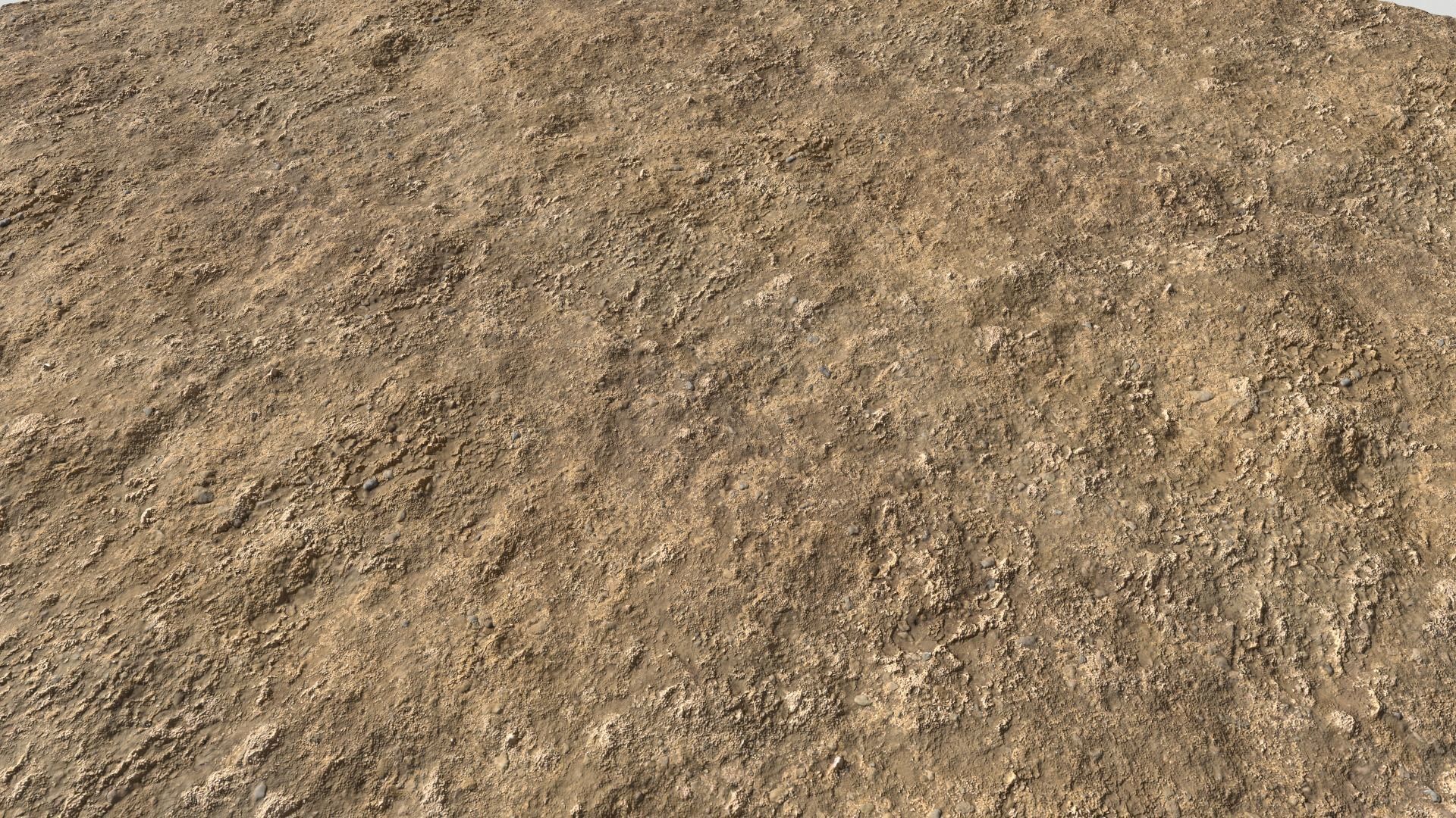 Rough Rocky Terrain PBR 3 Texture_9